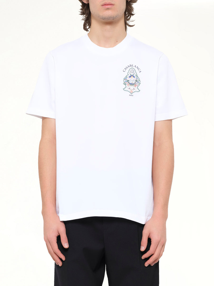 Hotel Emblem Classic T-Shirt in White