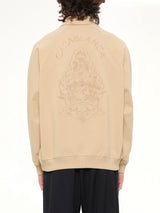 Punto Collared Sweatshirt in Beige