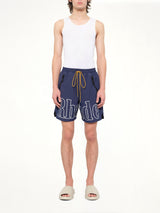 RH Logo Shorts in Navy