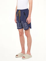 RH Logo Shorts in Navy