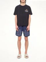 Rhude Safari Crest T-Shirt in Vintage Black