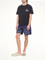 Rhude Safari Crest T-Shirt in Vintage Black