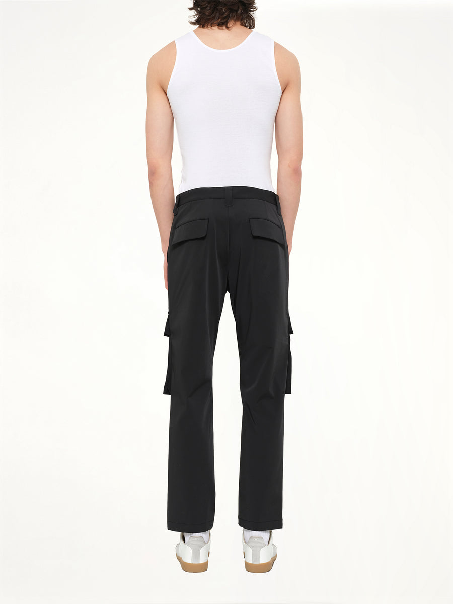 Casual Cargo Pants in Black