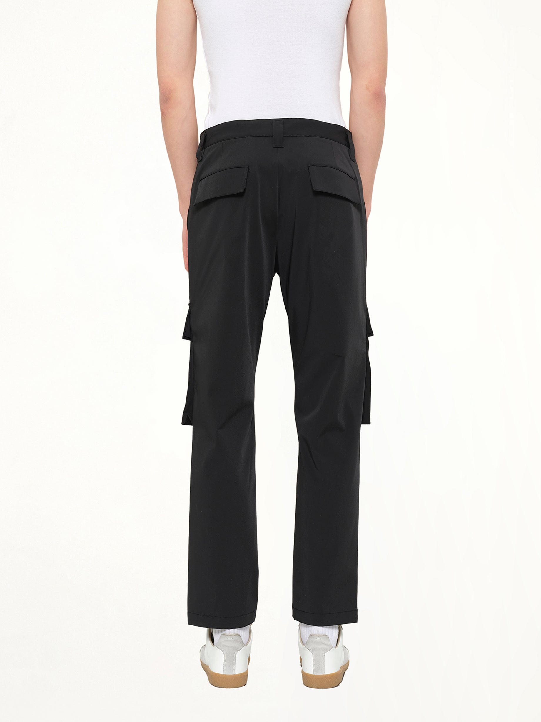 Casual Cargo Pants in Black