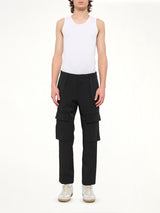 Casual Cargo Pants in Black