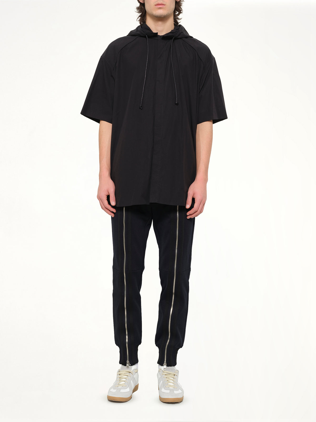 Juunj S/S Parka in Black