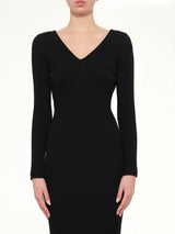 Lanvin Knit Dress in Black