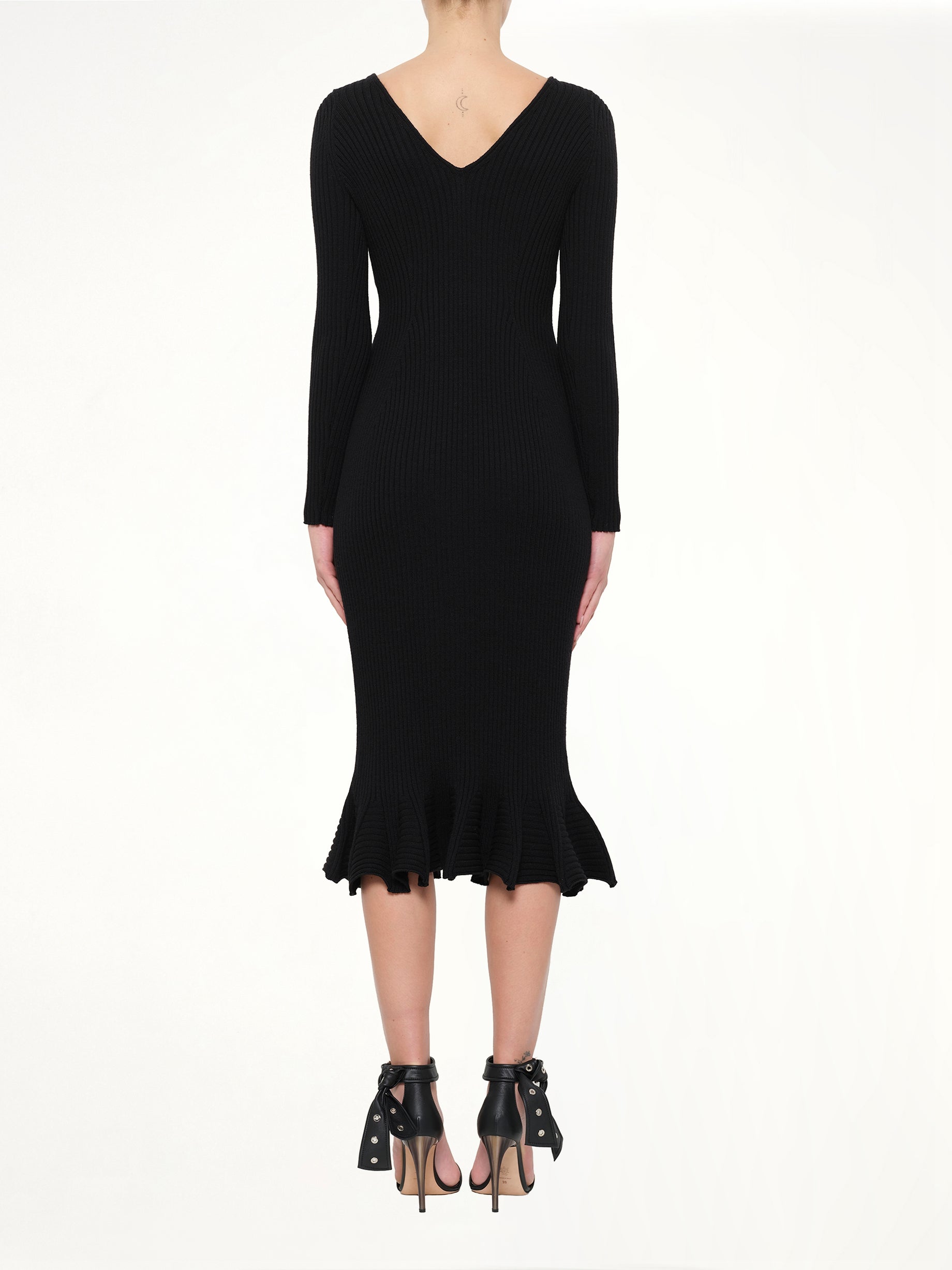 Lanvin Knit Dress in Black
