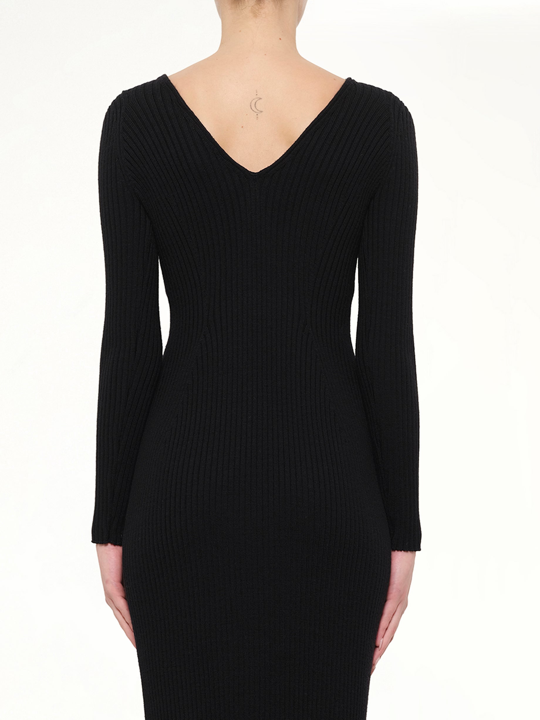 Lanvin Knit Dress in Black