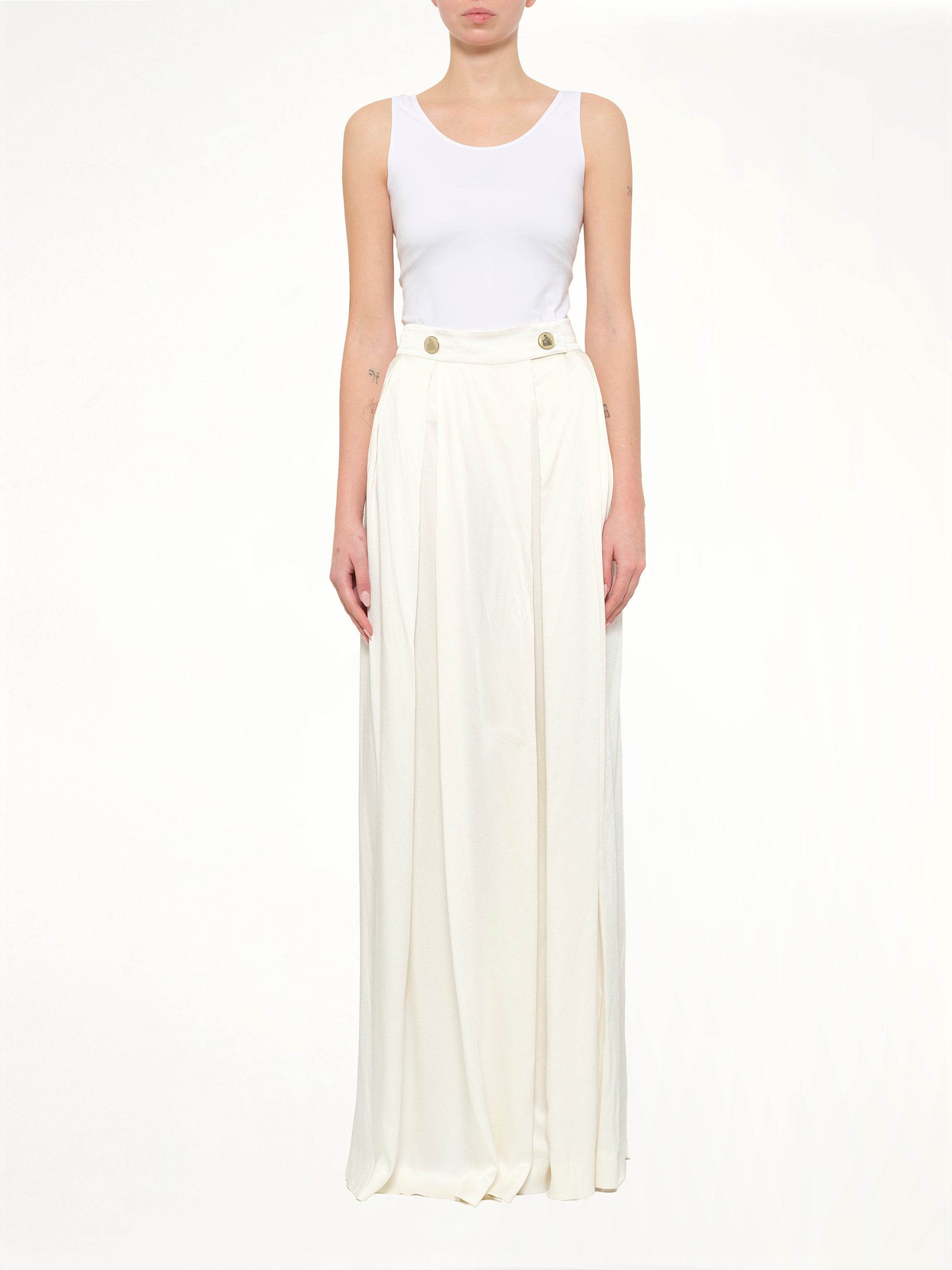 Pants in Cream