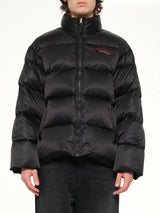 Pillow Packable Down Jacket in Black