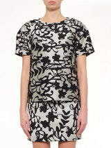 Print Top in Black
