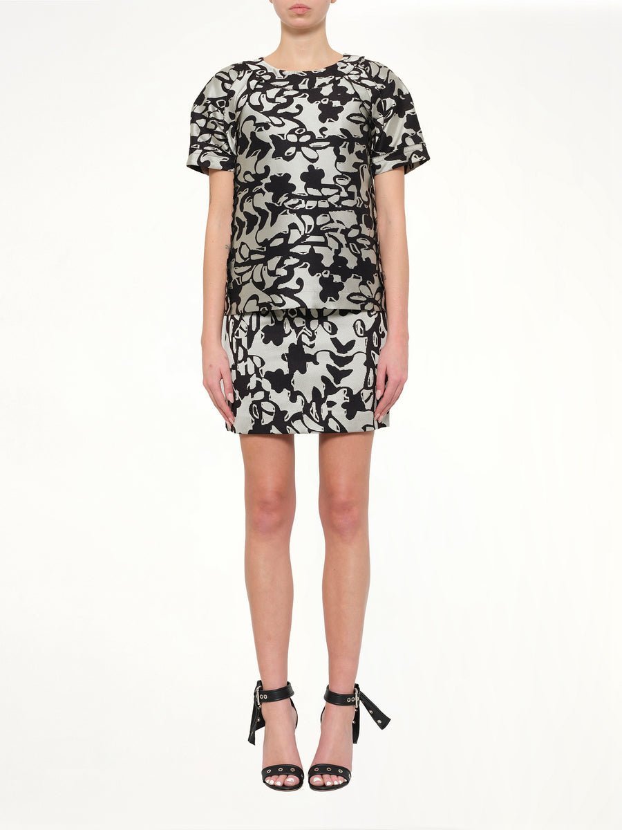 Print Top in Black