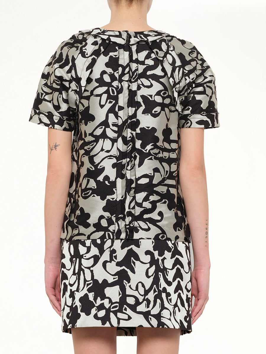 Print Top in Black