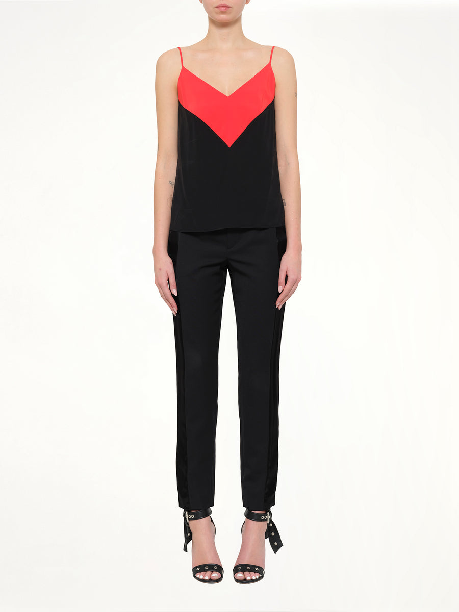 Silk Top in Black