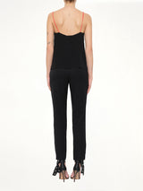 Silk Top in Black