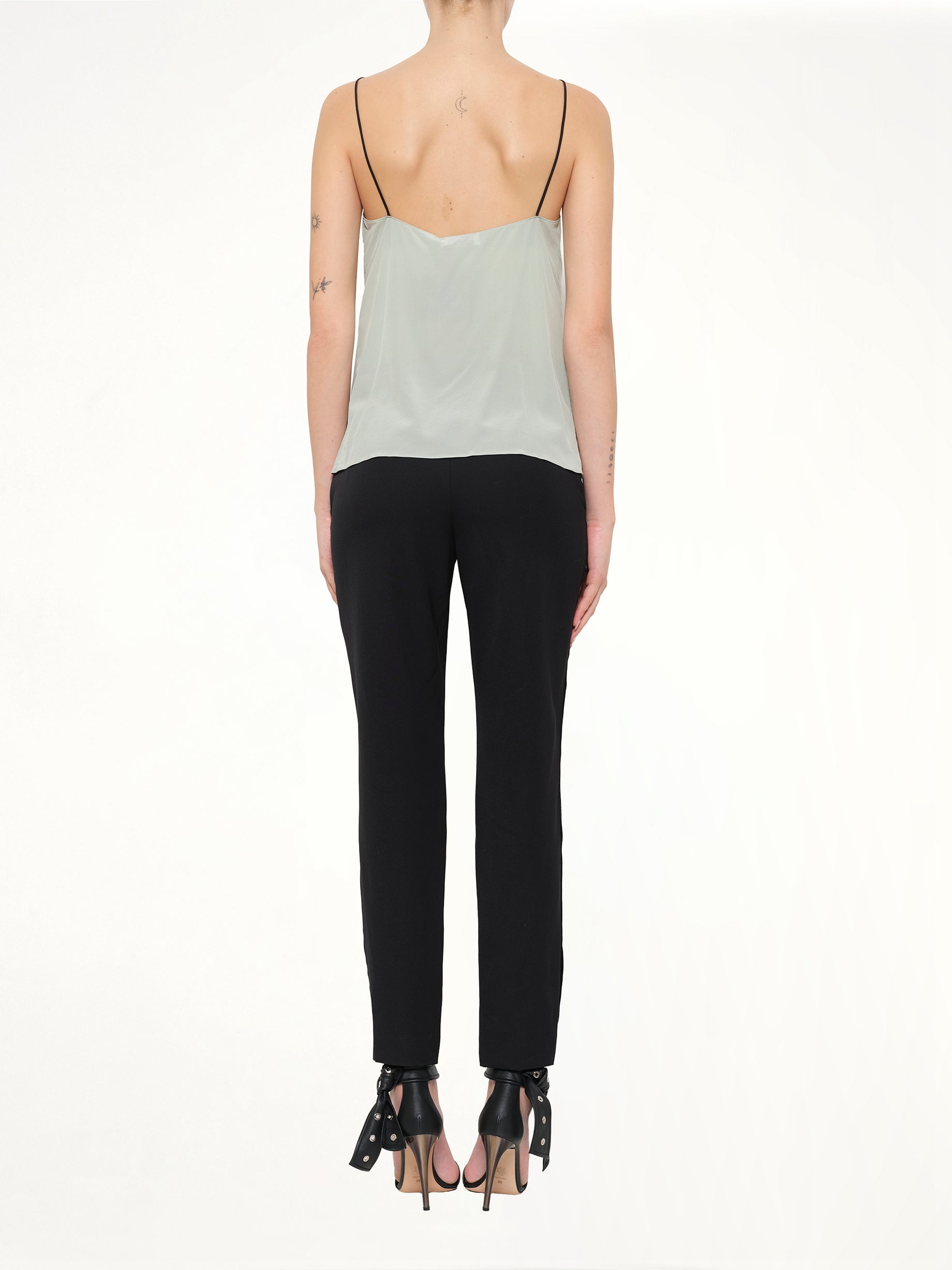 Silk Top in Green