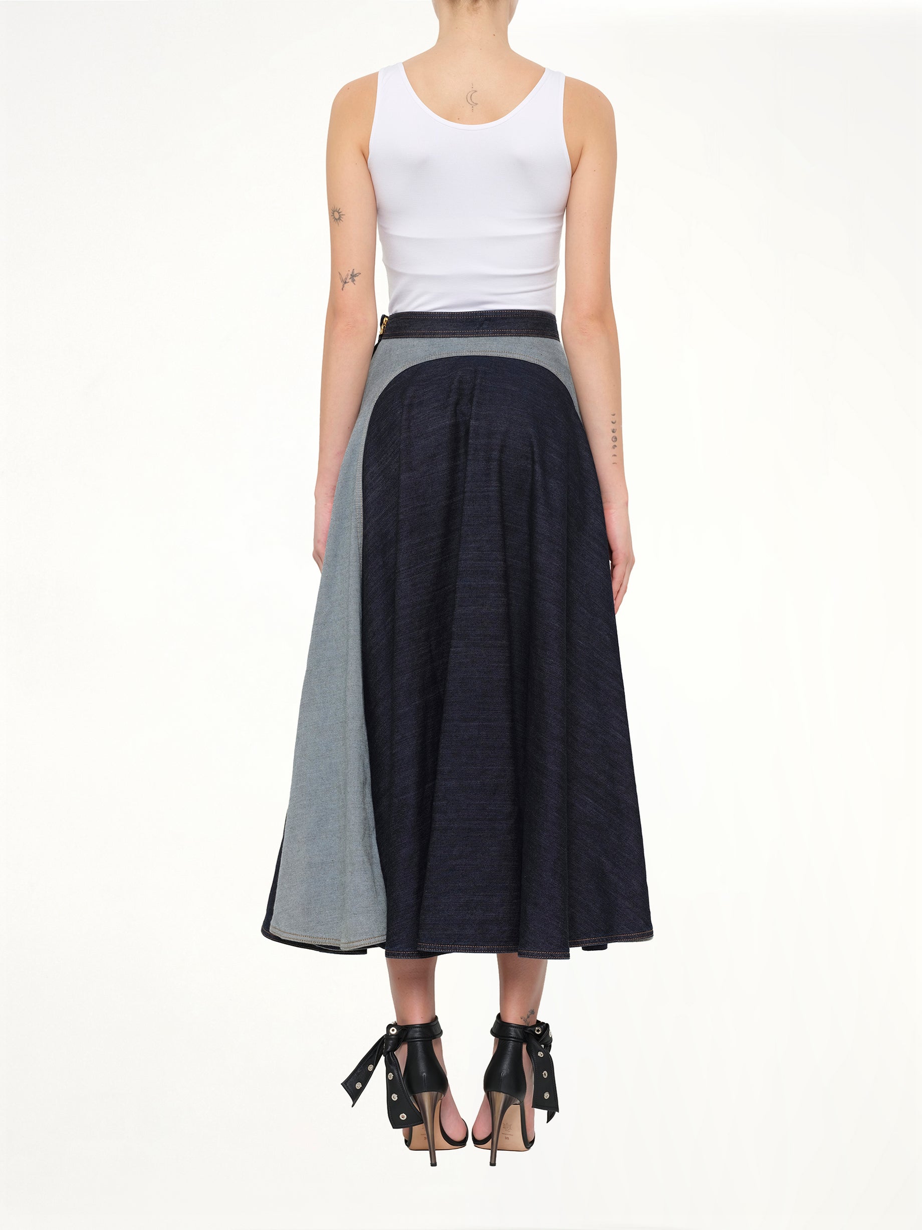 Skirt in Indigo