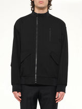 Track Jacket Jersey in Black