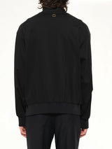 Track Jacket Jersey in Black