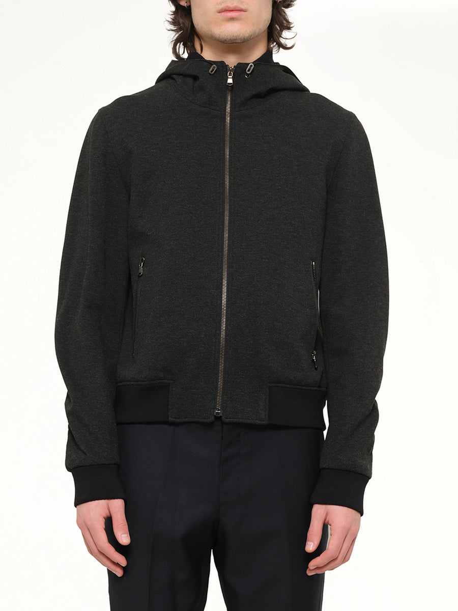 Track Jacket in Grey