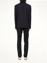 Woven Jacket in Navy