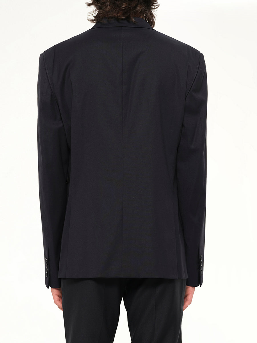 Woven Jacket in Navy