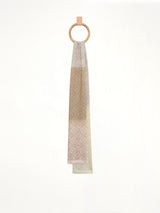 45X200 Anagram Scarf in Light Link/Beige