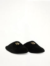 4G Shearling Slip On in Black