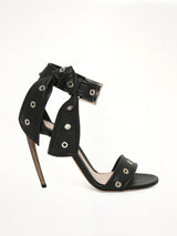 Alexander McQueen Leather Sandals Black