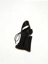 Fabric Sandal in Black