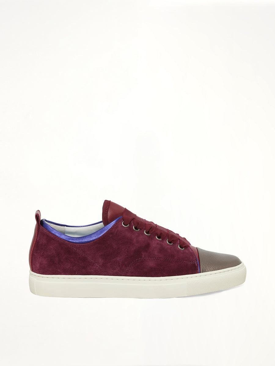 Low Sneaker in Purple