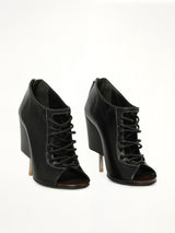 Show Lace Ankle Boots in Black