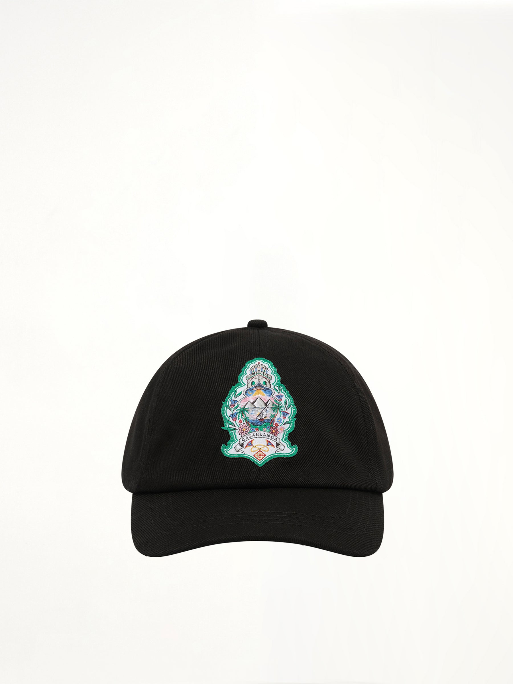 Hotel Emblem Cap in Black