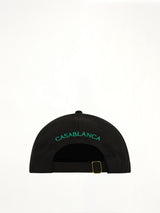 Hotel Emblem Cap in Black