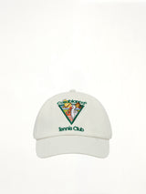 Pyramid Abduction Tennis Cap in White