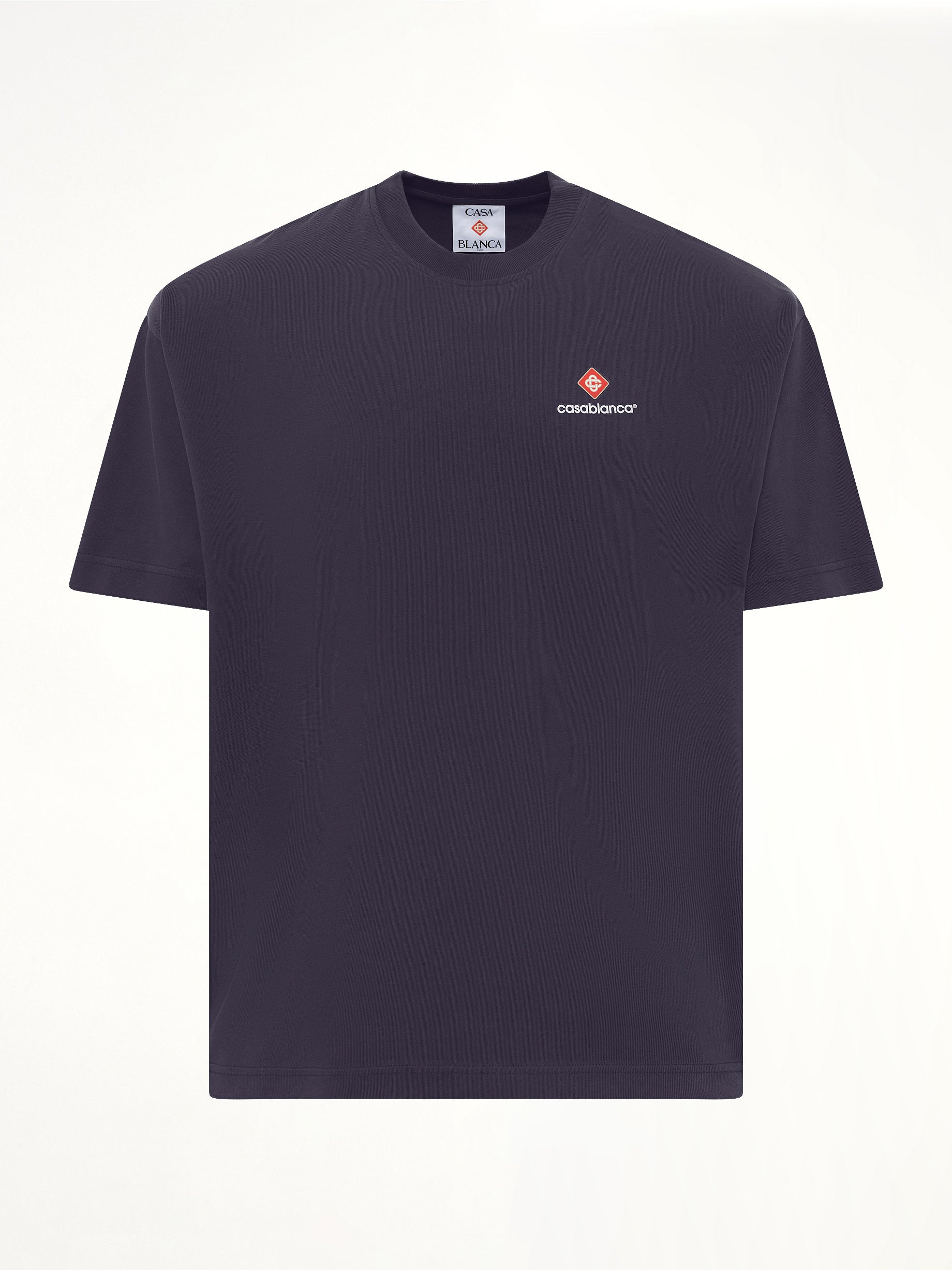 Casablanca Sports Oversized T-Shirt in Navy