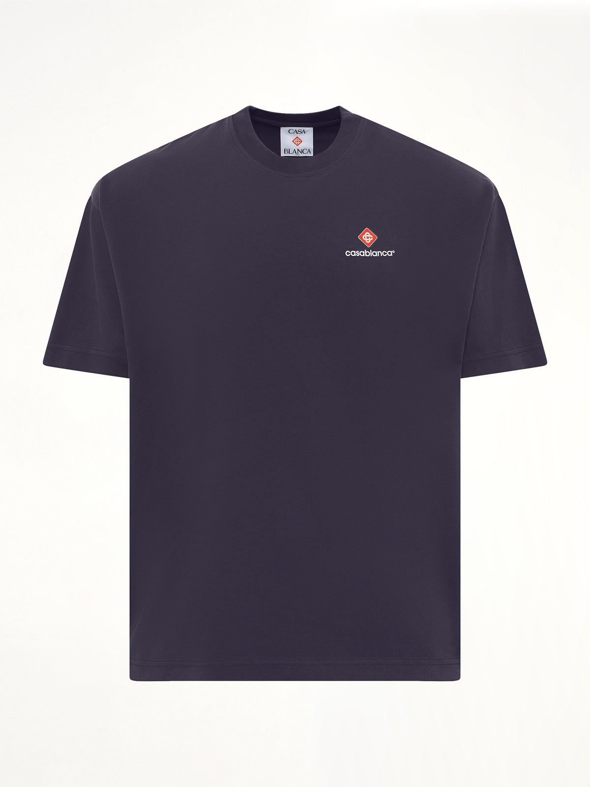 Casablanca Sports Oversized T-Shirt in Navy