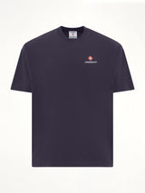 Casablanca Sports Oversized T-Shirt in Navy