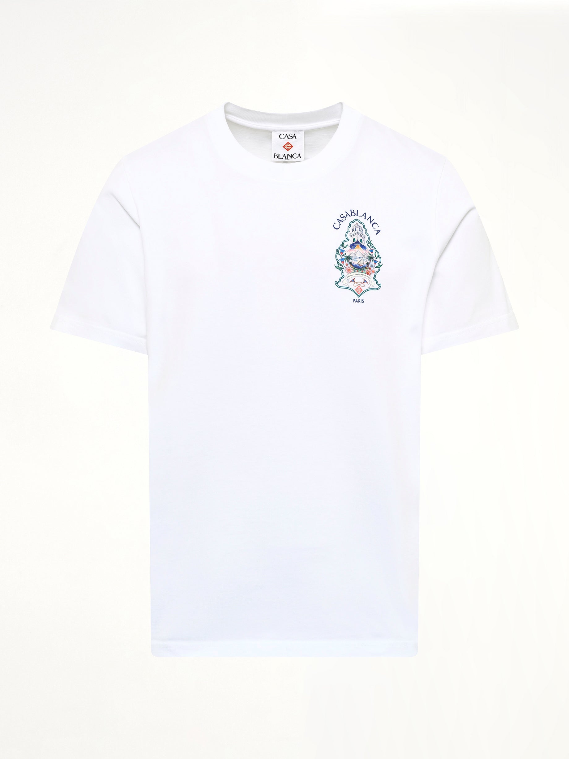 Hotel Emblem Classic T-Shirt in White