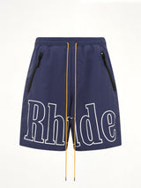 RH Logo Shorts in Navy