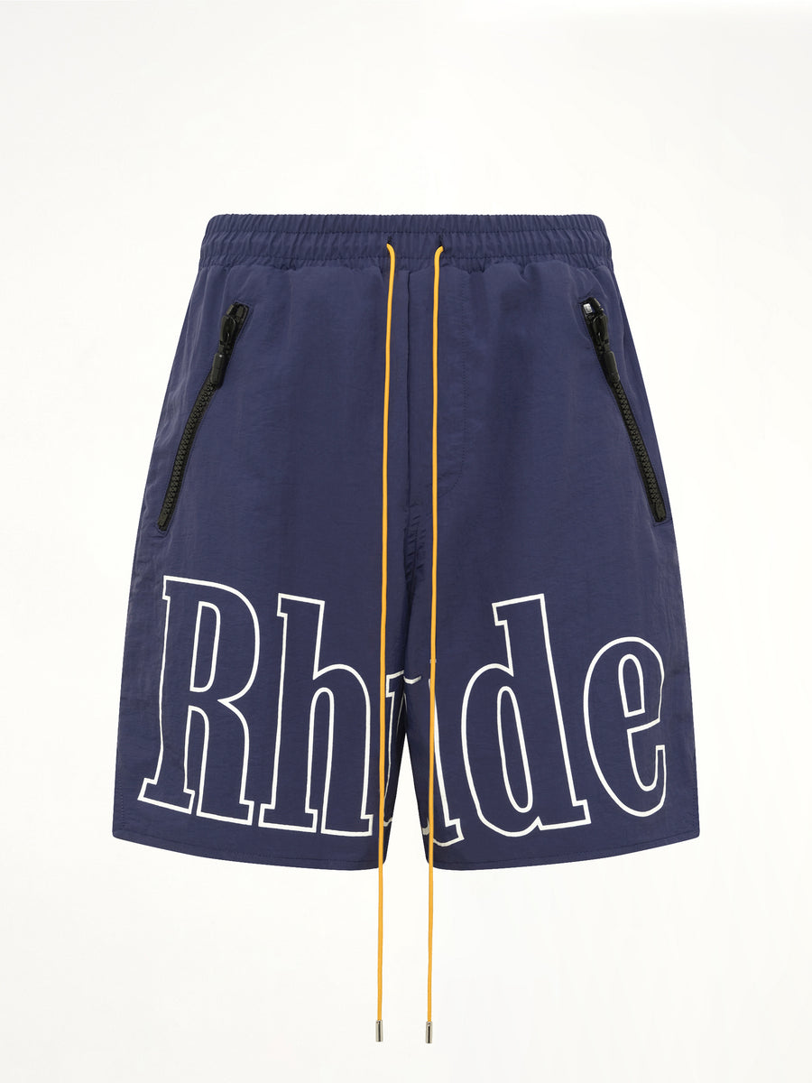 RH Logo Shorts in Navy