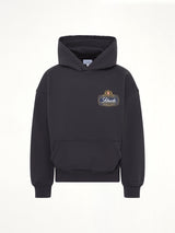 Rhude Safari Crest Hoodie in Vintage Black