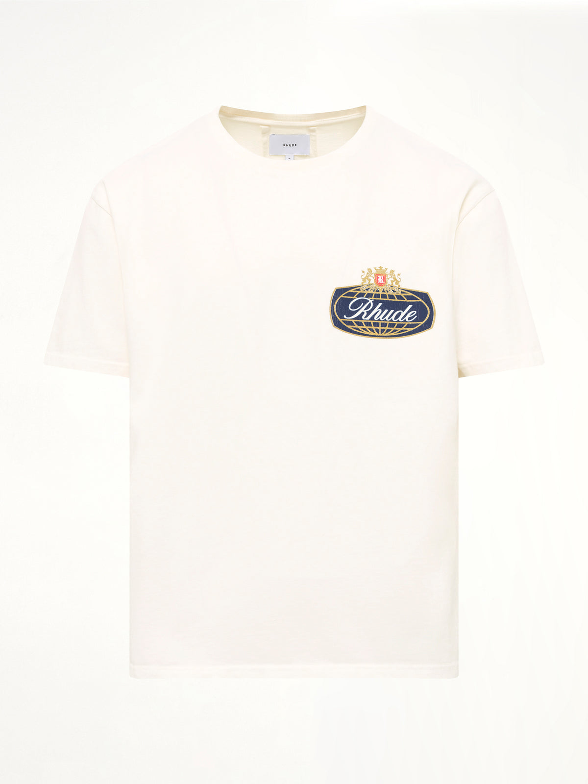 Rhude Safari Crest T-Shirt in Vintage White