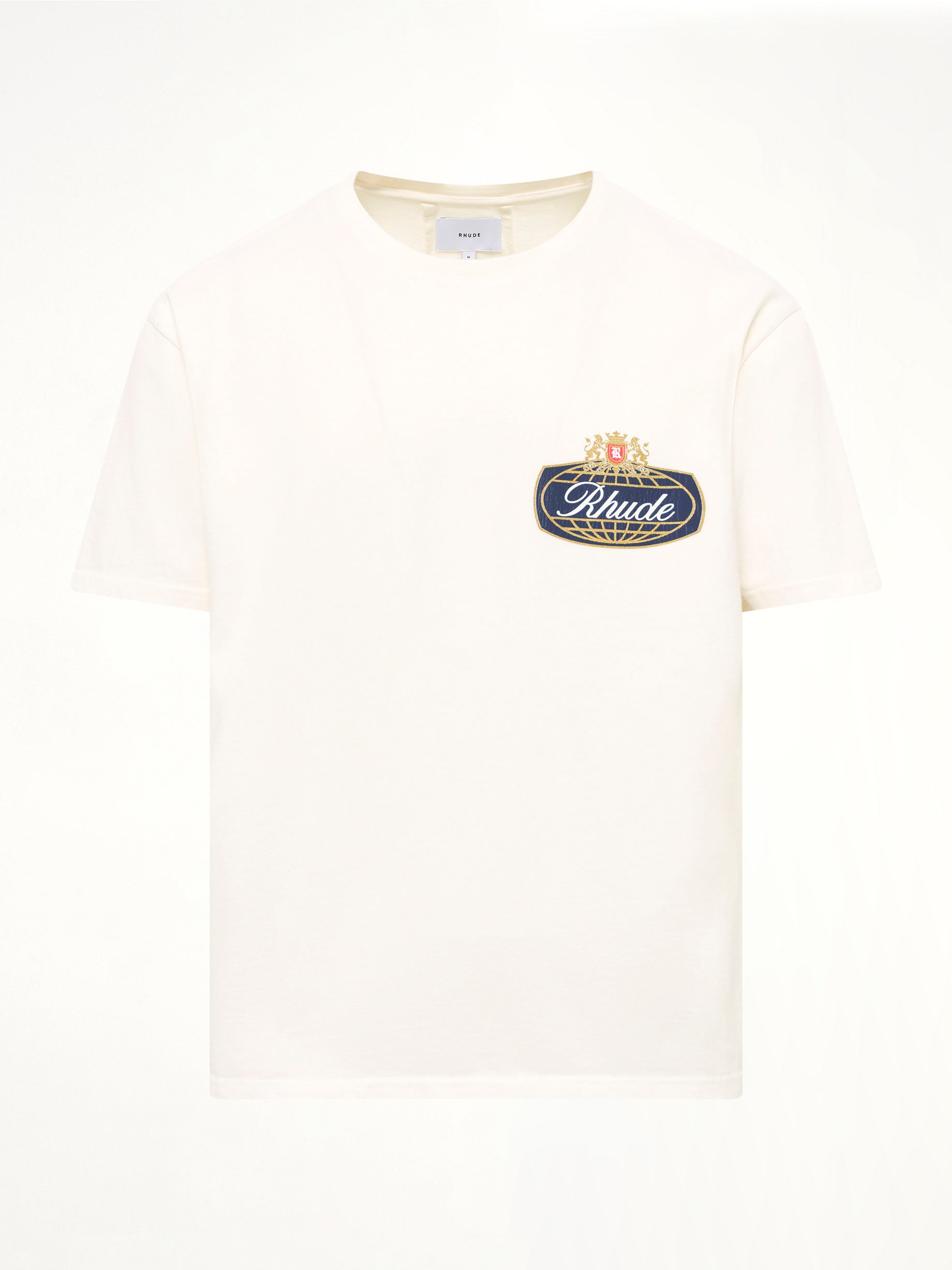 Rhude Safari Crest T-Shirt in Vintage White
