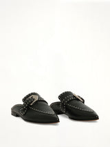 Backless Loafer in Black