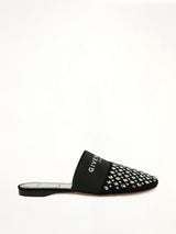 Bedford Flat Mule in Black