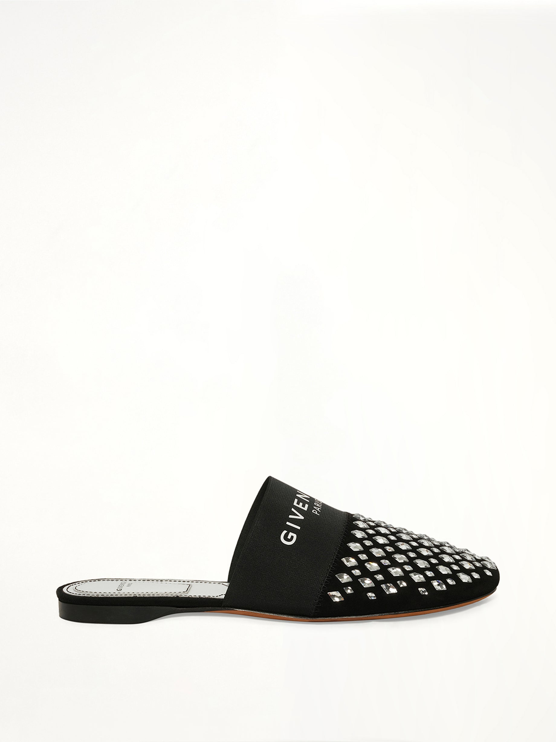Bedford Flat Mule in Black