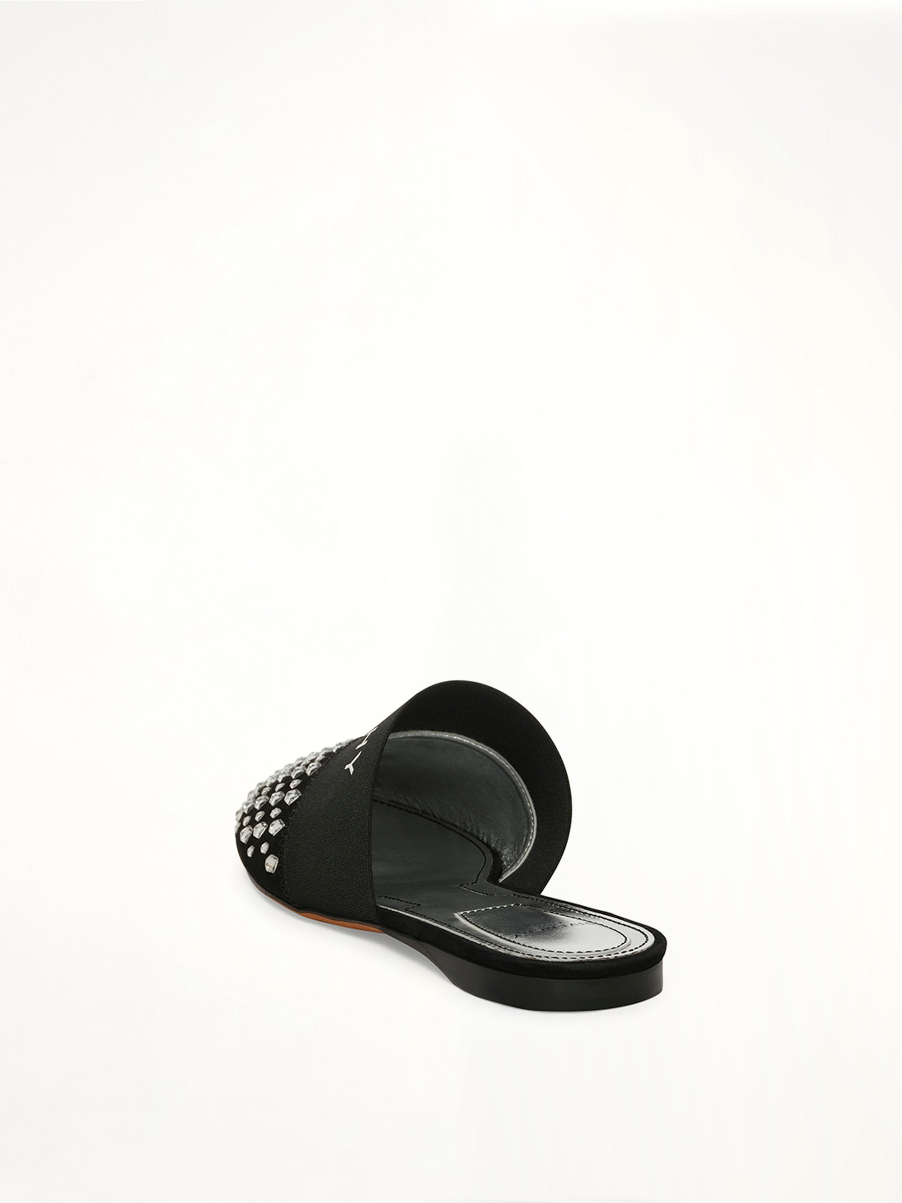 Bedford Flat Mule in Black