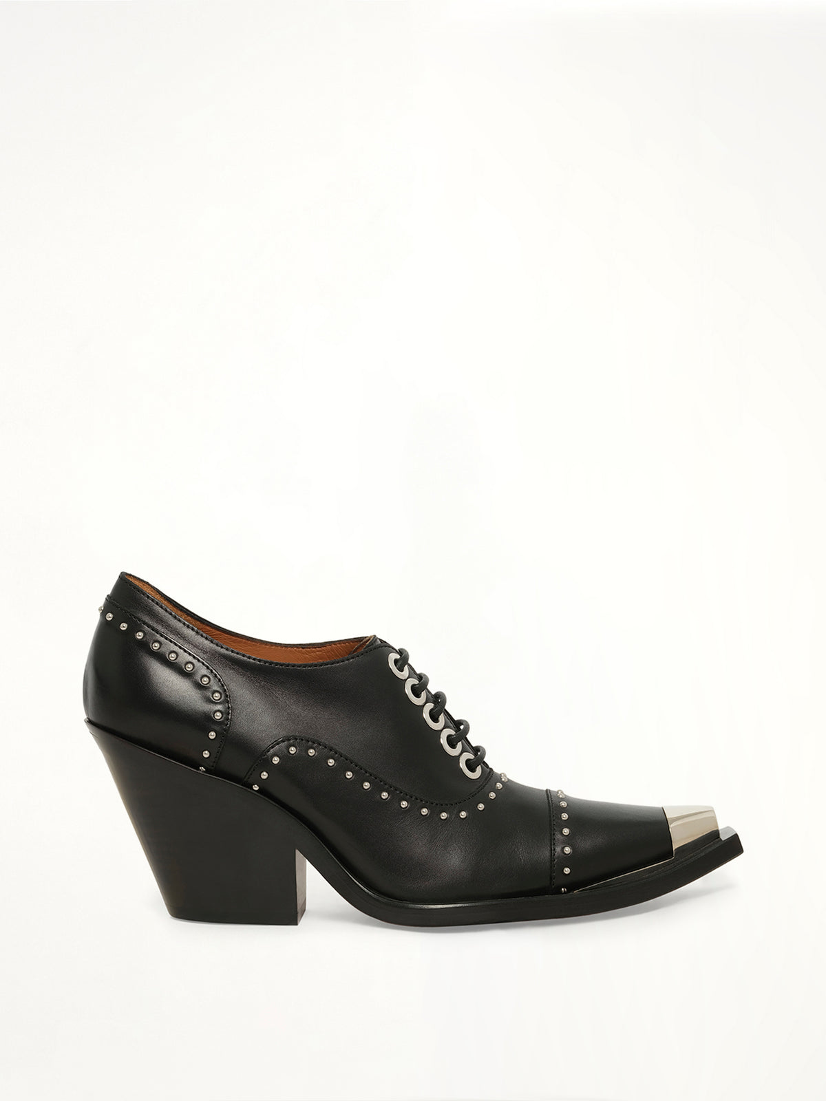 Cowboy Derby Shoes in Black